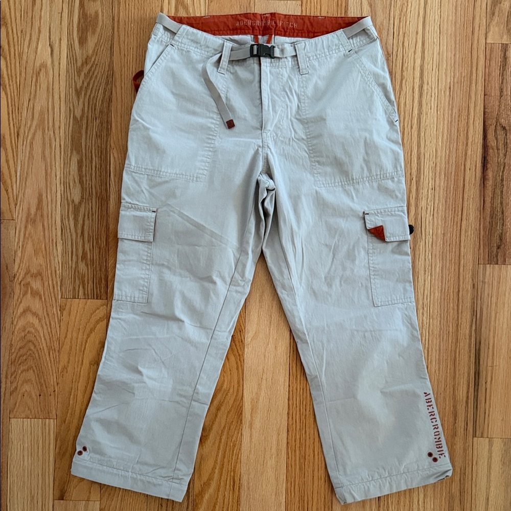 VTG Abercrombie & Fitch Women’s Cargo Pants Size 6 Y2K Utility Hiking Gorpcore